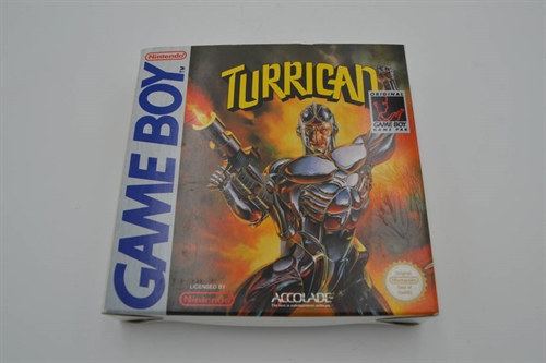 Turrican - SCN - I æske - GameBoy Original spil (A Grade) (Genbrug)